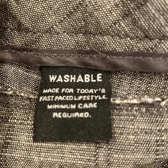 NEW Directions Capri Pants Size 10 Like New Gray Tweed - Picture 5 of 7